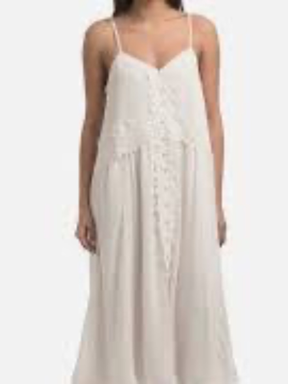 Caroline Constas white lace maxi slip dress (NWT) - Picture 16 of 16